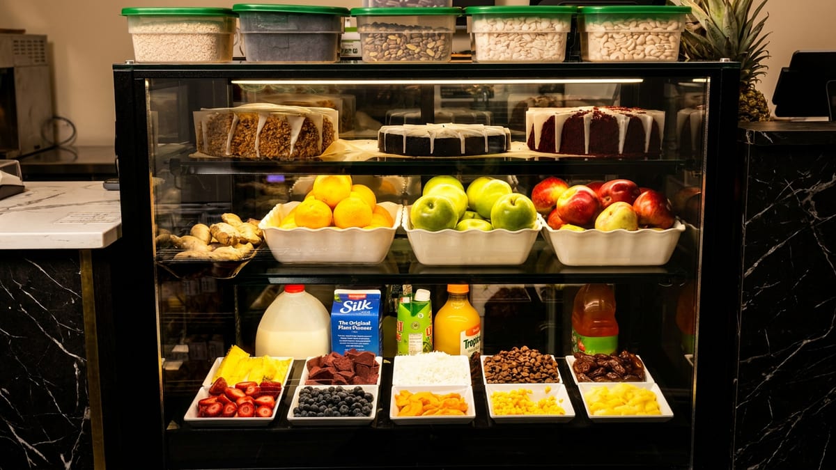 The juice bar