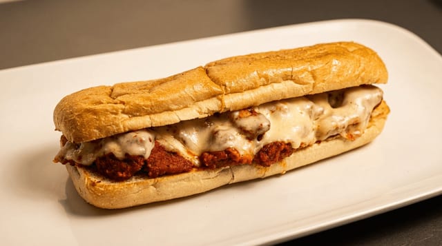 Chicken Parmesan Hero.